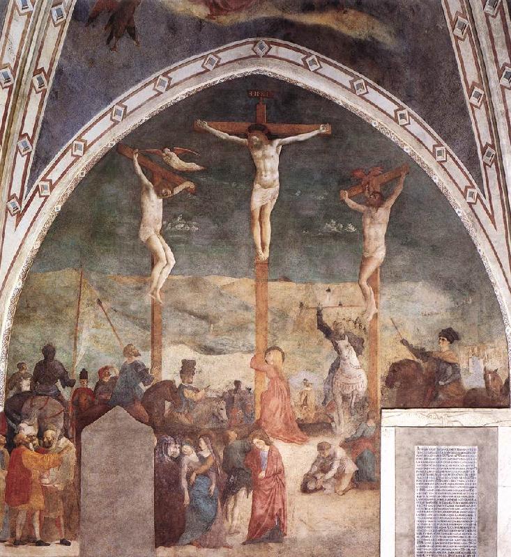Crucifixion hjy, MASOLINO da Panicale